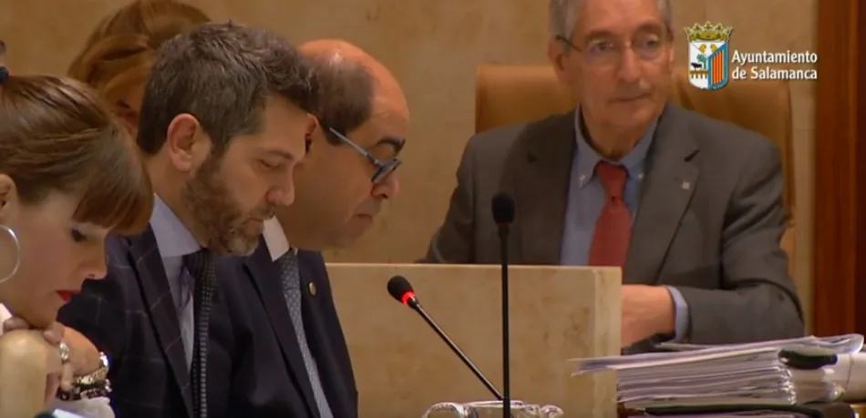 El portavoz popular y concejal de Hacienda, Fernando Rodríguez