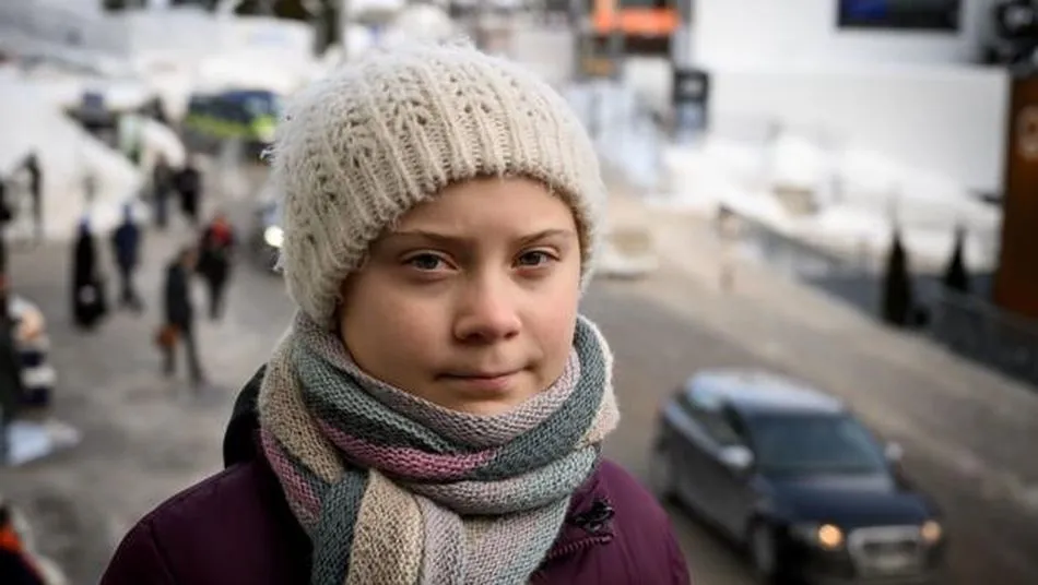 La joven activista sueca Greta Thunberg
