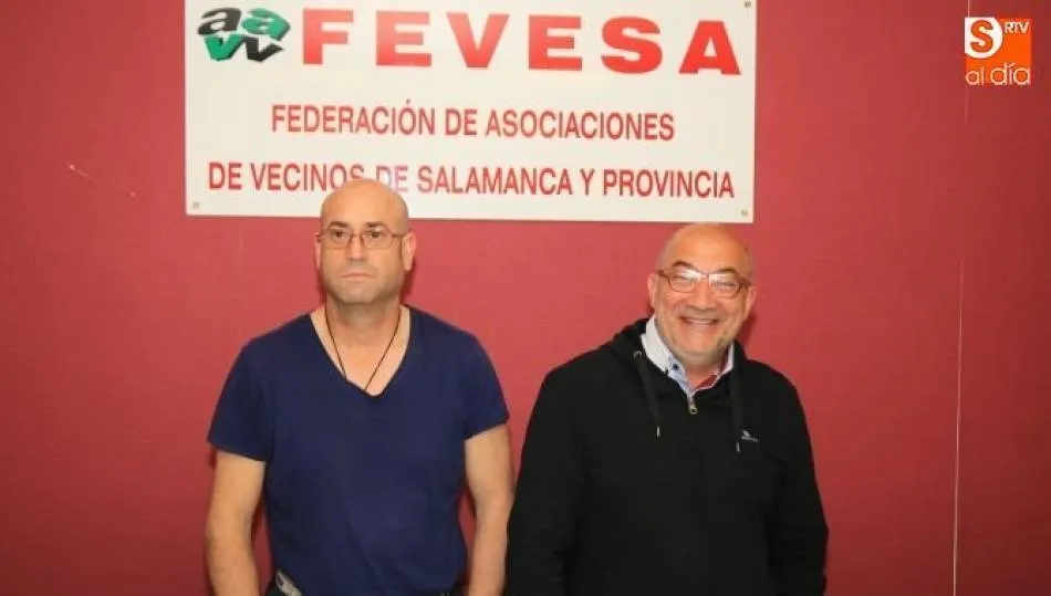 Agustín Sánchez y Florencio Martín, integrantes de FEVESA