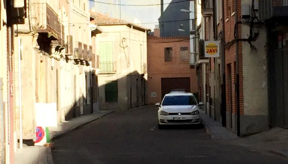Calle en la que se produjo la redada