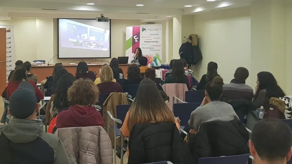 Imagen de una de las últimas actividades organizadas por el Colegio Oficial de Trabajo Social de Salamanca-Zamora