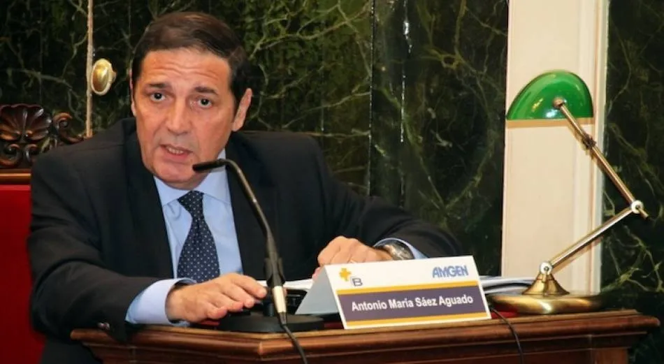 El consejero de Sanidad, Antonio María Sáez