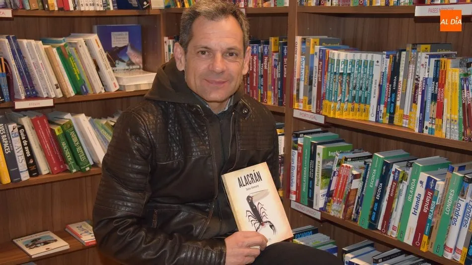 Salva Alemany ha presentado su nueva novela en Librería Santos Ochoa. Foto: Eva Fernández