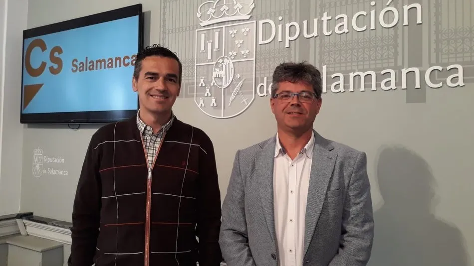 José Antonio de Jesús y Manuel Hernandez, diputados provinciales de Cs