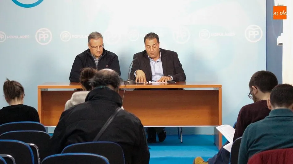 Salvador Cruz y Julián Ramos, procuradores del PP por Salamanca