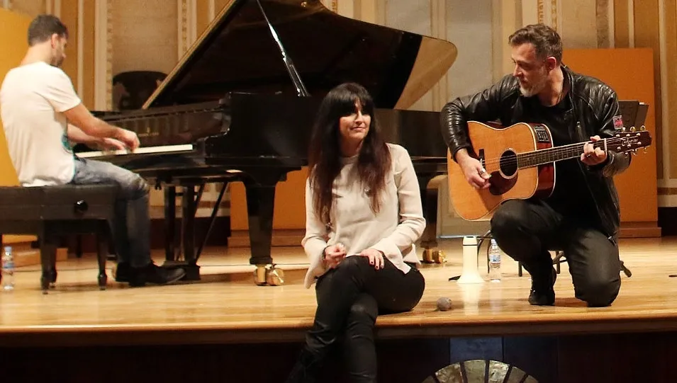 Susana Alva y Frasco Ridgway, componentes de Efecto Mariposa