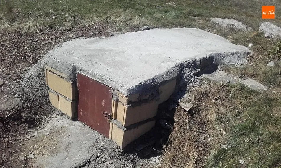 Pozo cerrado por el Ayuntamiento de Guijuelo en Palacios de Salvatierra. Foto: Ayto. Guijuelo