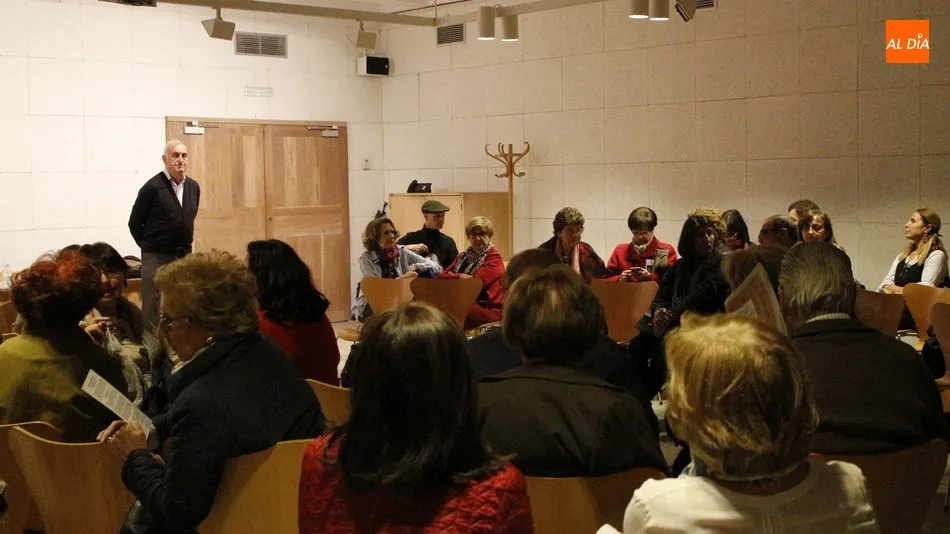Manuel Paz Marcos ha disertado sobre la trayectoria y aportaciones de Hannah Arendt. Foto: Elena López