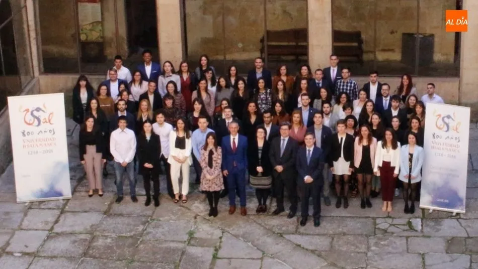 Galardonados con los Premios Extraordinarios de Grado de la Universidad de Salamanca. Foto de Elena López