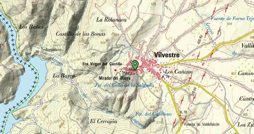 Mapa del Instituto Geográfico Nacional / IGN