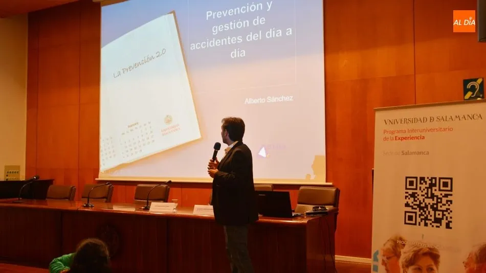 La charla ha sido impartida por Alberto Sánchez Hernández. Foto: Lydia González