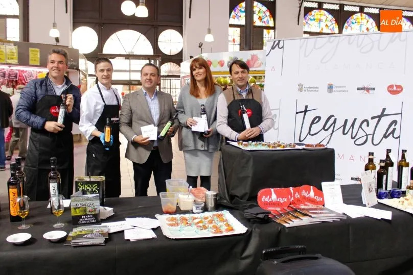 Primera de las demostraciones gastronómicas de esta marca de la que forman parte Ayuntamiento y Diputación. Fotos: Elena López