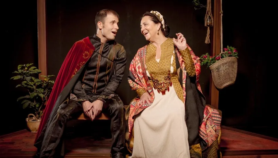 La actriz Gloria Muñoz interpreta el papel de Francisca Pizarro y estará acompañada en el escenario por Julián Ortega, Manuel Lavandera y Silvina Tabbush