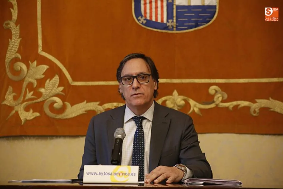 El alcalde de Salamanca, Carlos García Carbayo