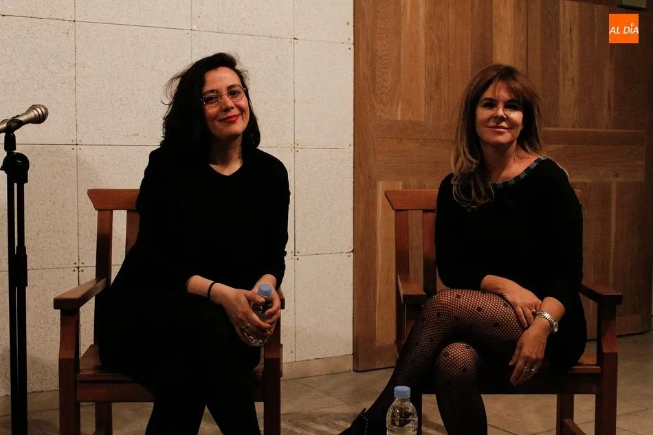 Ana Llurbe y Valeria Corre en la charla de hoy