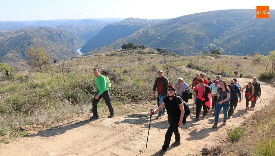 La ruta discurría por una de las zonas más espectaculares del Parque Natural Arribes del Duero / REP.GRÁFICO: CORRAL