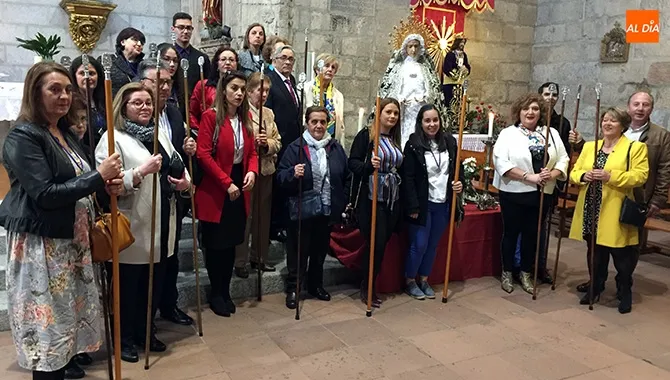 La Cofradía de Nuestra Señora de la Soledad ponía punto y final a su fiesta anual con una eucaristía este domingo