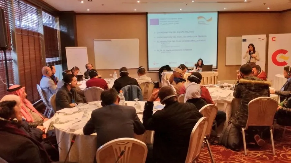 Este proyecto ha trabajado en Jordania y uno de sus objetivos es el fortalecimiento de las capacidades de las administraciones locales