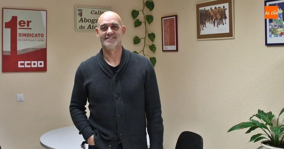 Emilio Pérez, secretario provincial de CCOO en Salamanca