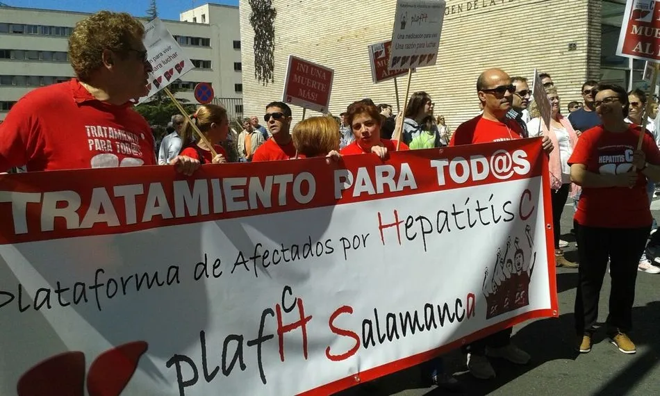 Reivindicativa plataforma, nacida en 2015, en defensa de la sanidad pública y de los tratamientos para todos los enfermos de hepatitis C