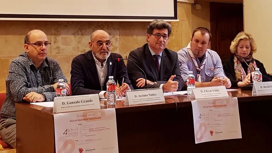 Ponentes de la primera sesión de estas jornadas