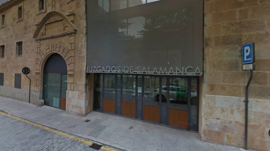 Edificio de los Juzgados de Salamanca en la Plaza Colón