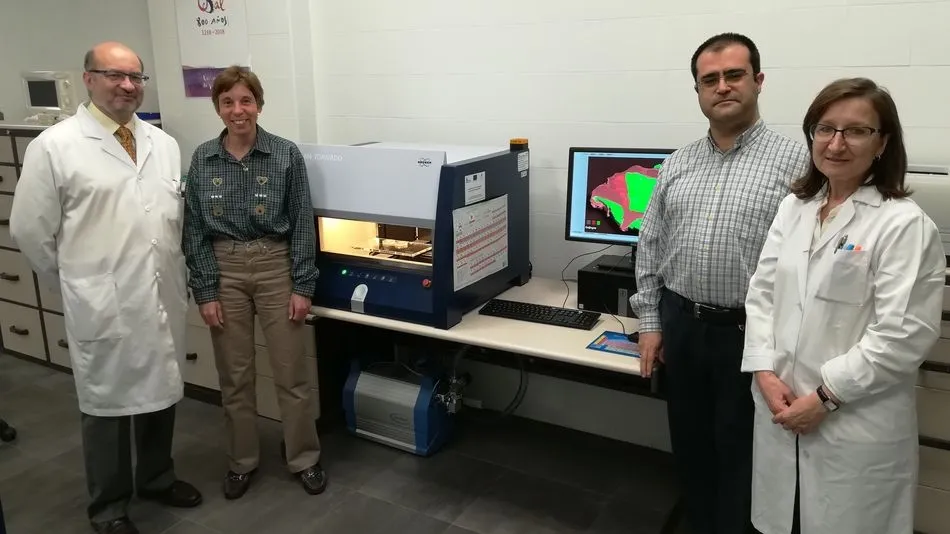 David Díez, Francisca Sanz, José Manuel Compaña y Encarnación Rodríguez