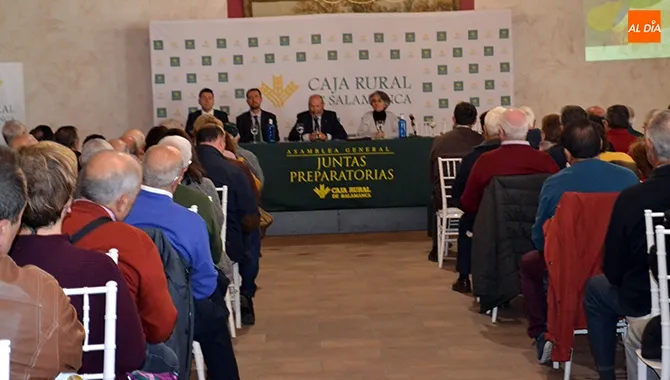 Caja Rural celebraba este jueves en Peñaranda una Junta Preparatoria junto a 250 personas