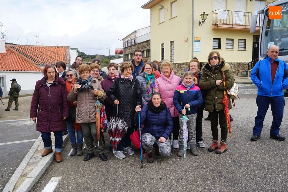Los participantes comenzaron la marcha en Las Veguillas