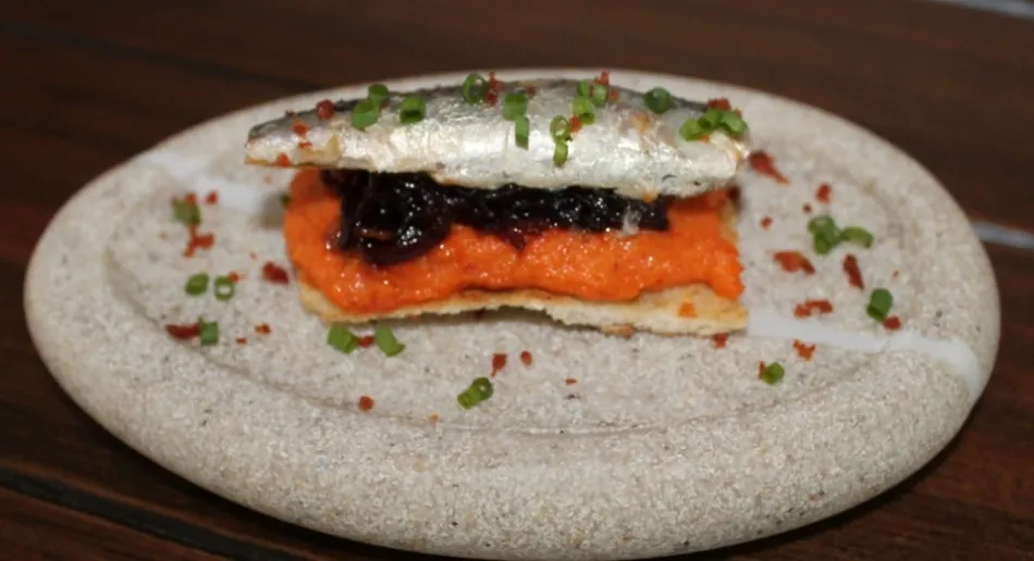 Tosta de Sardina” de Iría González Iglesias, de la Escuela de Hostelería del IES Vaguada de la Palma en Salamanca