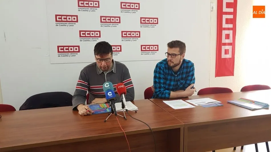José A. Gallego y Alberto Nanclares, de CCOO