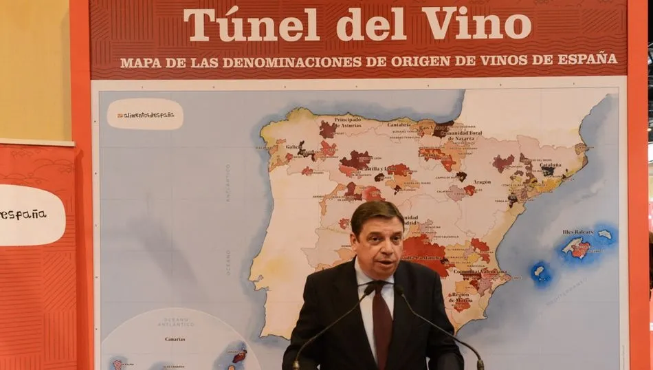 Luis Planas, durante la inauguración del Salón Gourmets