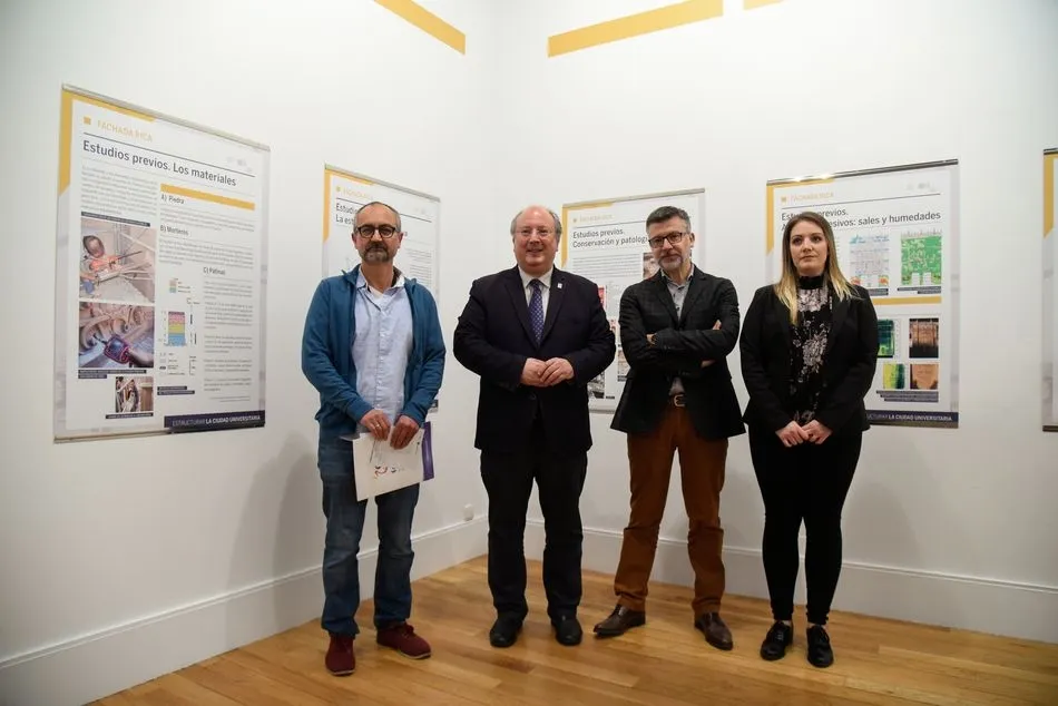 La USAL resume en una exposición las intervenciones realizadas en sus edificios históricos