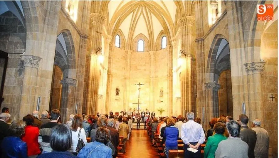 Este tradicional acto de la Semana Santa se celebra en la iglesia de San Juan de Sahagún