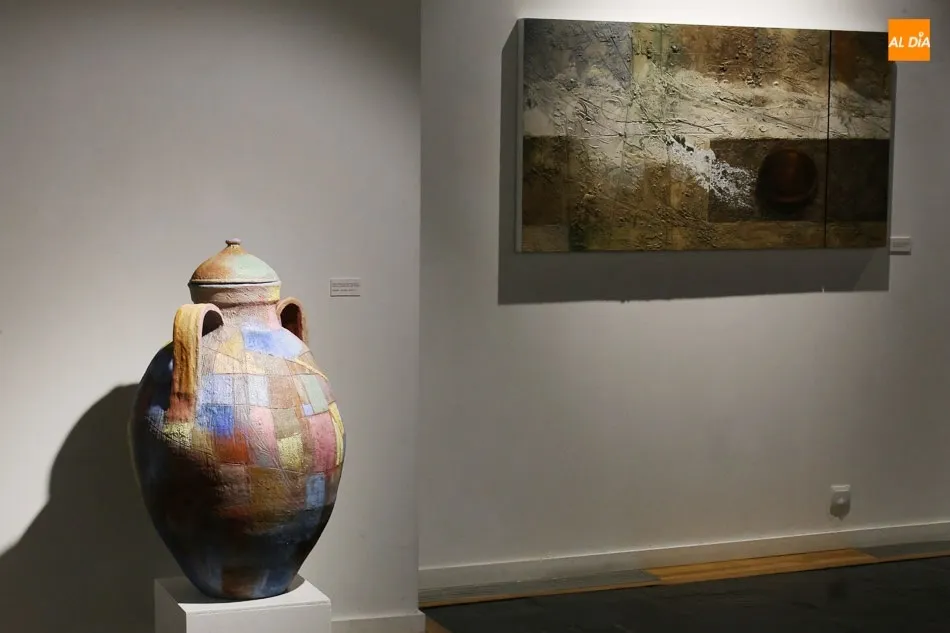 Interior del Museo de Salamanca. Foto de archivo
