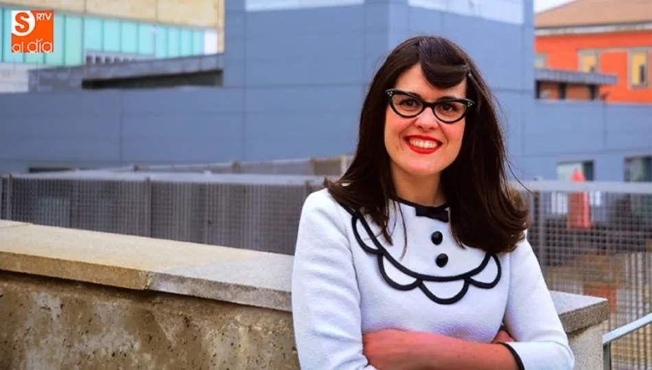 Virgina Carrera, portavoz de Ganemos Salamanca