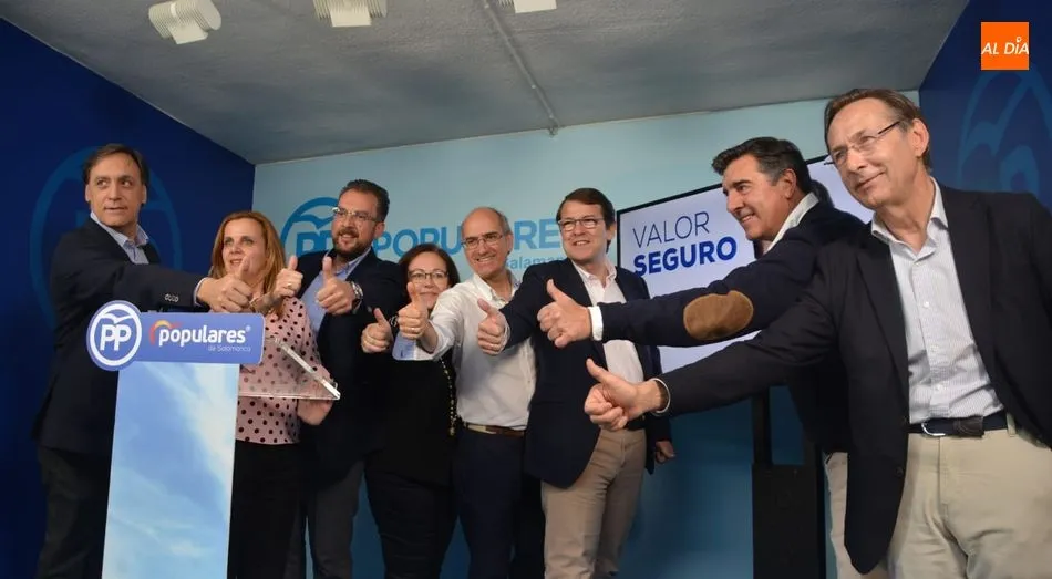El Partido Popular inicia la campaña con un acto en su sede. Foto de Lydia Gonzálezo