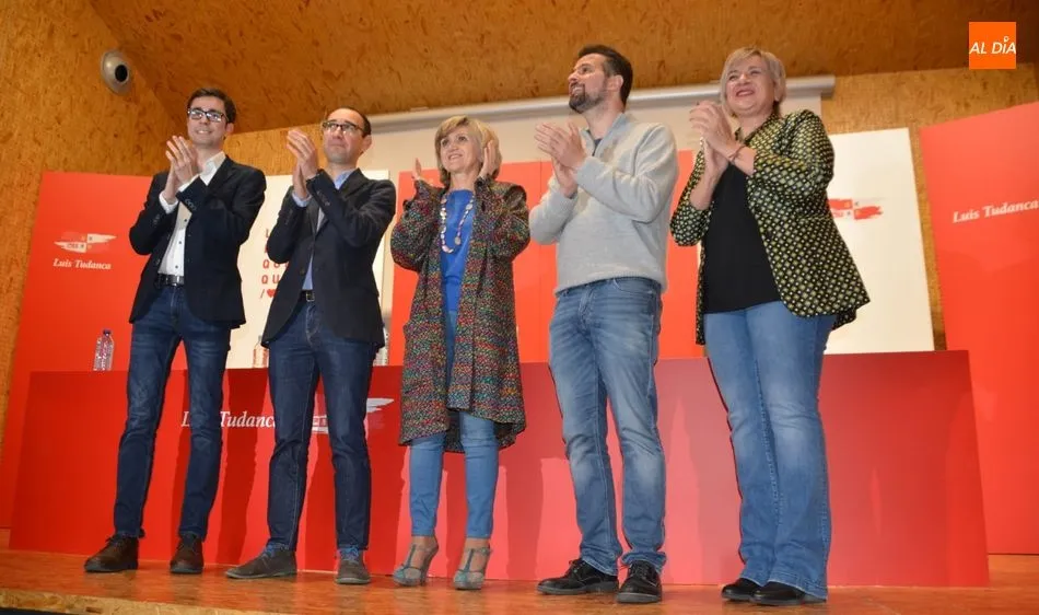 La ministra de Sanidad ha analizado la sanidad en un acto junto a los candidatos socialistas. Foto de Lydia González
