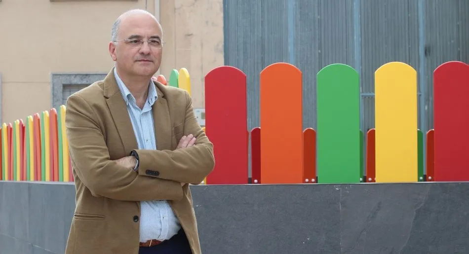 Ángel Sánchez, candidato del PSOE en Castellanos de Moriscoso