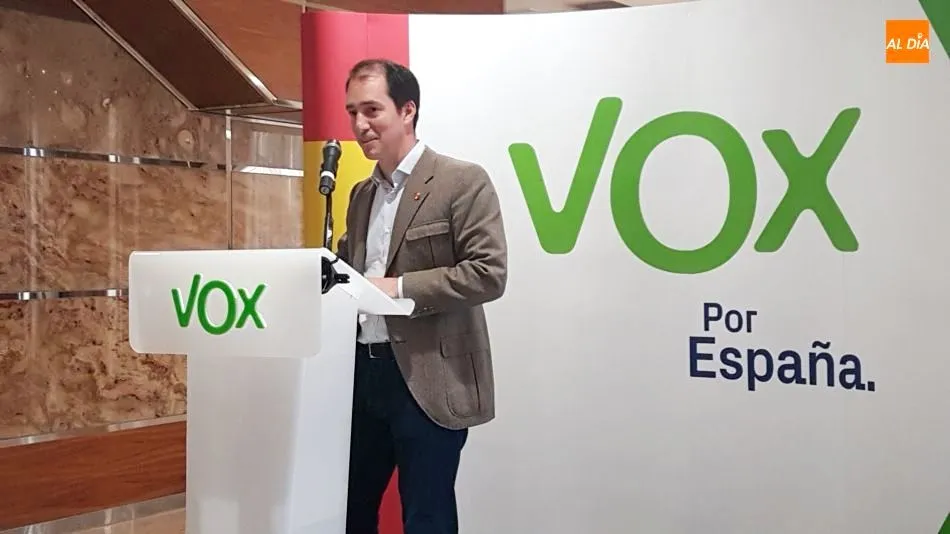 Víctor González, candidato de VOX al Congreso por Salamanca y vicesecretario primero del partido