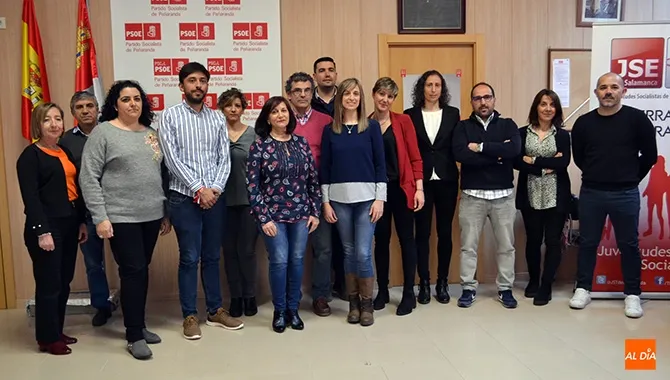 El PSOE de Peñaranda presentaba este martes la candidatura con la que se concurrirán a las elecciones municipales de mayo