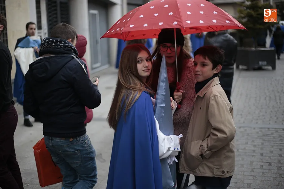 El pasado año se tuvieron que suspender varias procesiones por el mal tiempo