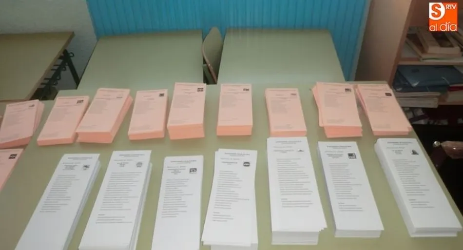 Salamanca cuenta con 702 mesas para la jornada electoral del domingo