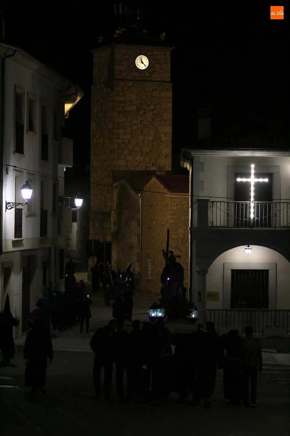 Devoción ledradense en la procesión del Santo Entierro