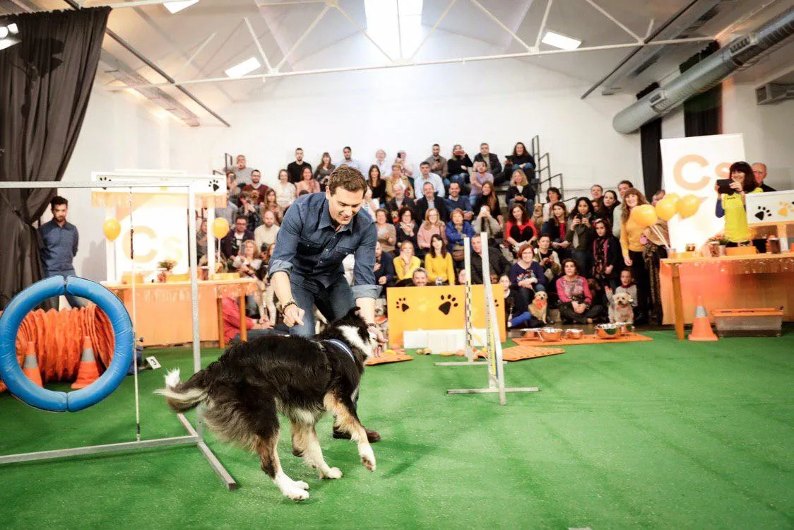 Albert Rivera en un acto de su campaña electoral / Ciudadanos