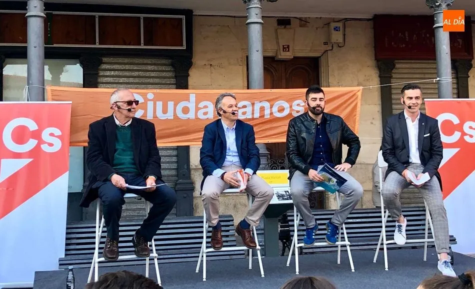 La villa ducal ha acogido el acto de campaña de Ciudadanos