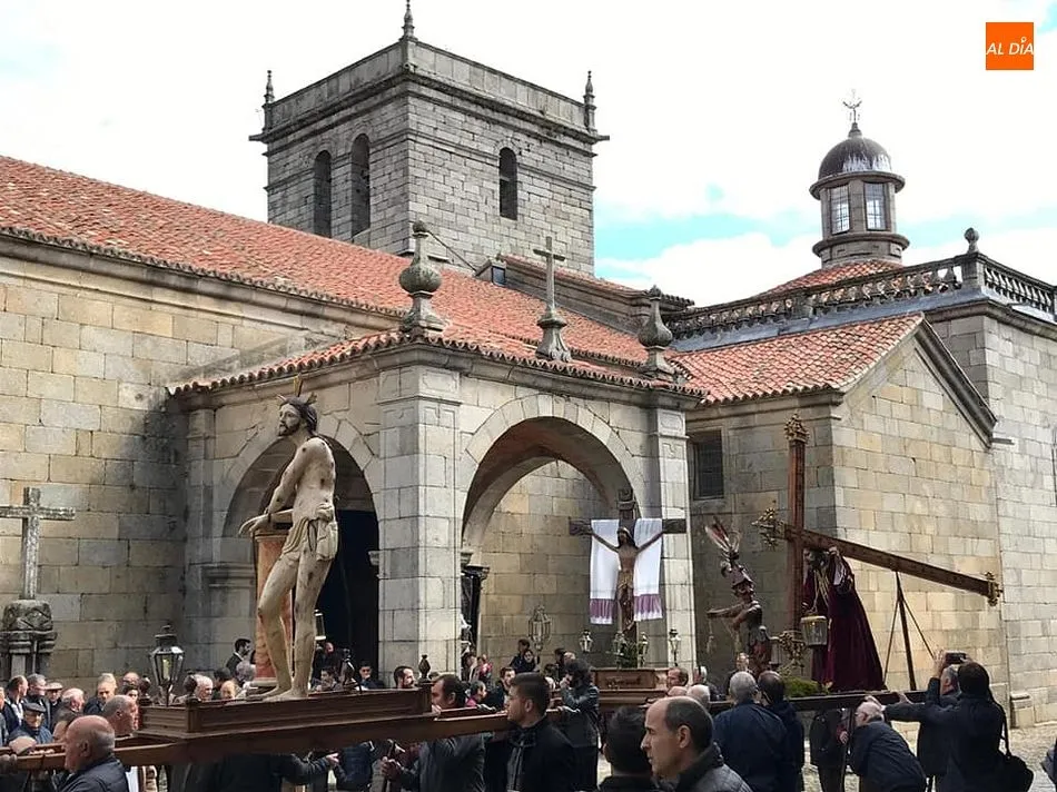 Via crucis del Viernes Santo. Foto: Parroquia de La Alberca