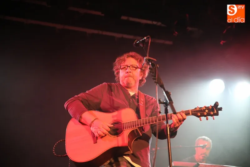 El cantautor Fernando Maés, en un concierto en el CAEM