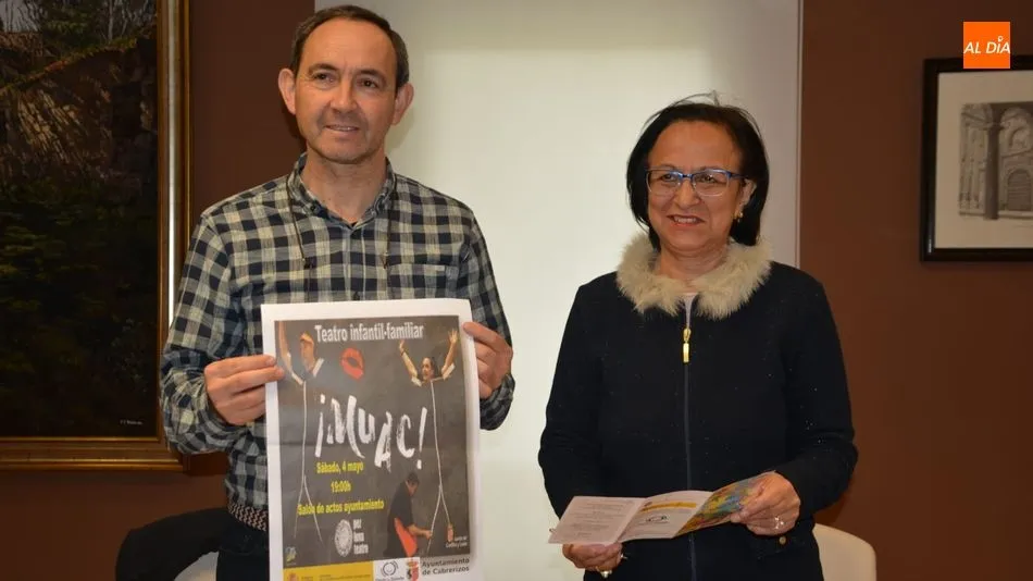 Lourdes Villoria, alcaldesa de Cabrerizos, en la presentación de esta programación. Foto de Lydia González