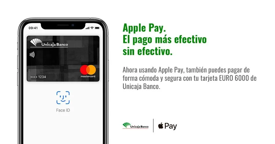 Apple Pay, ya disponible para clientes de Unicaja Banco  